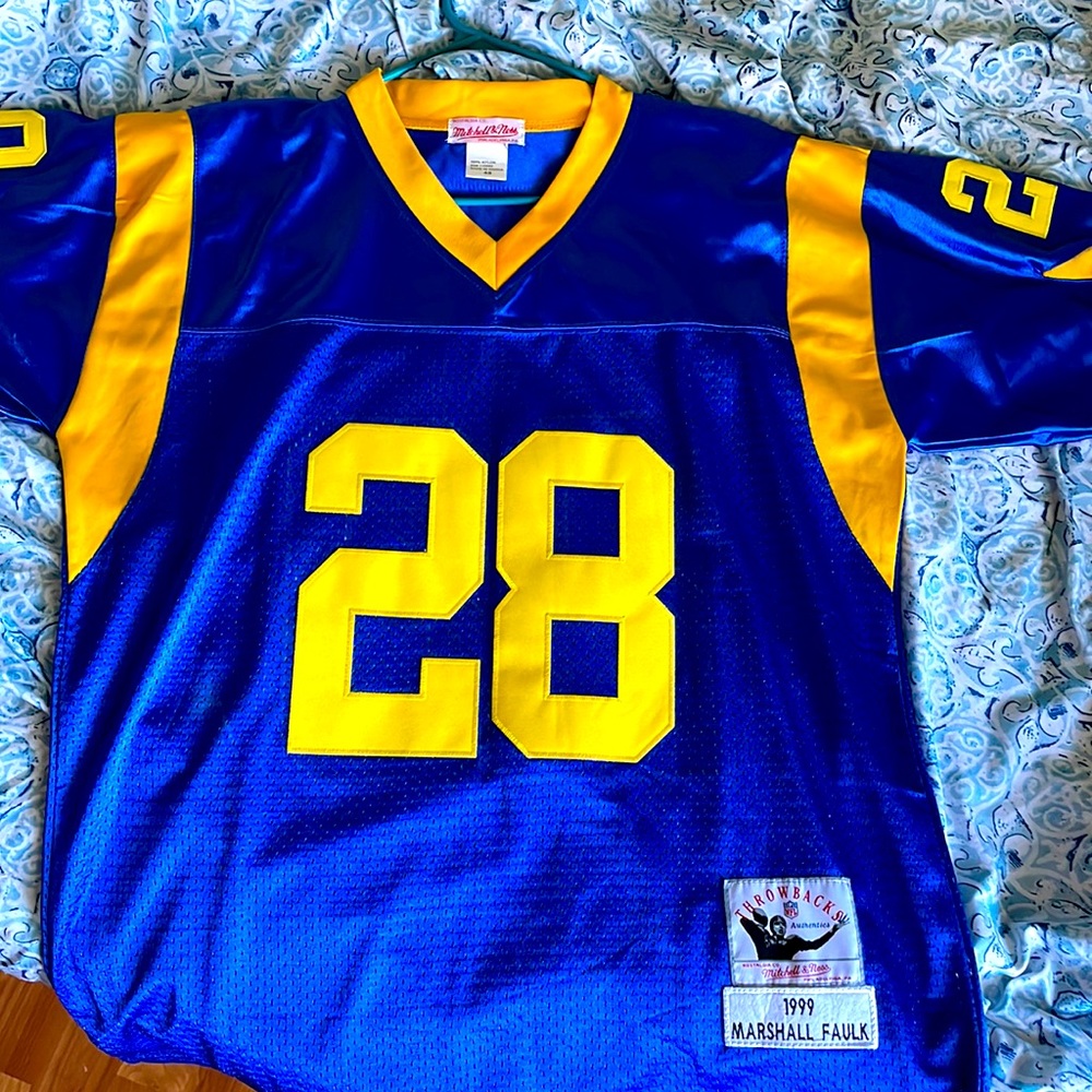 Marshall Faulk Throwback! Worn once!